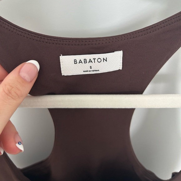 Babaton Contour Racer Tank - brown - Picture 2 of 2